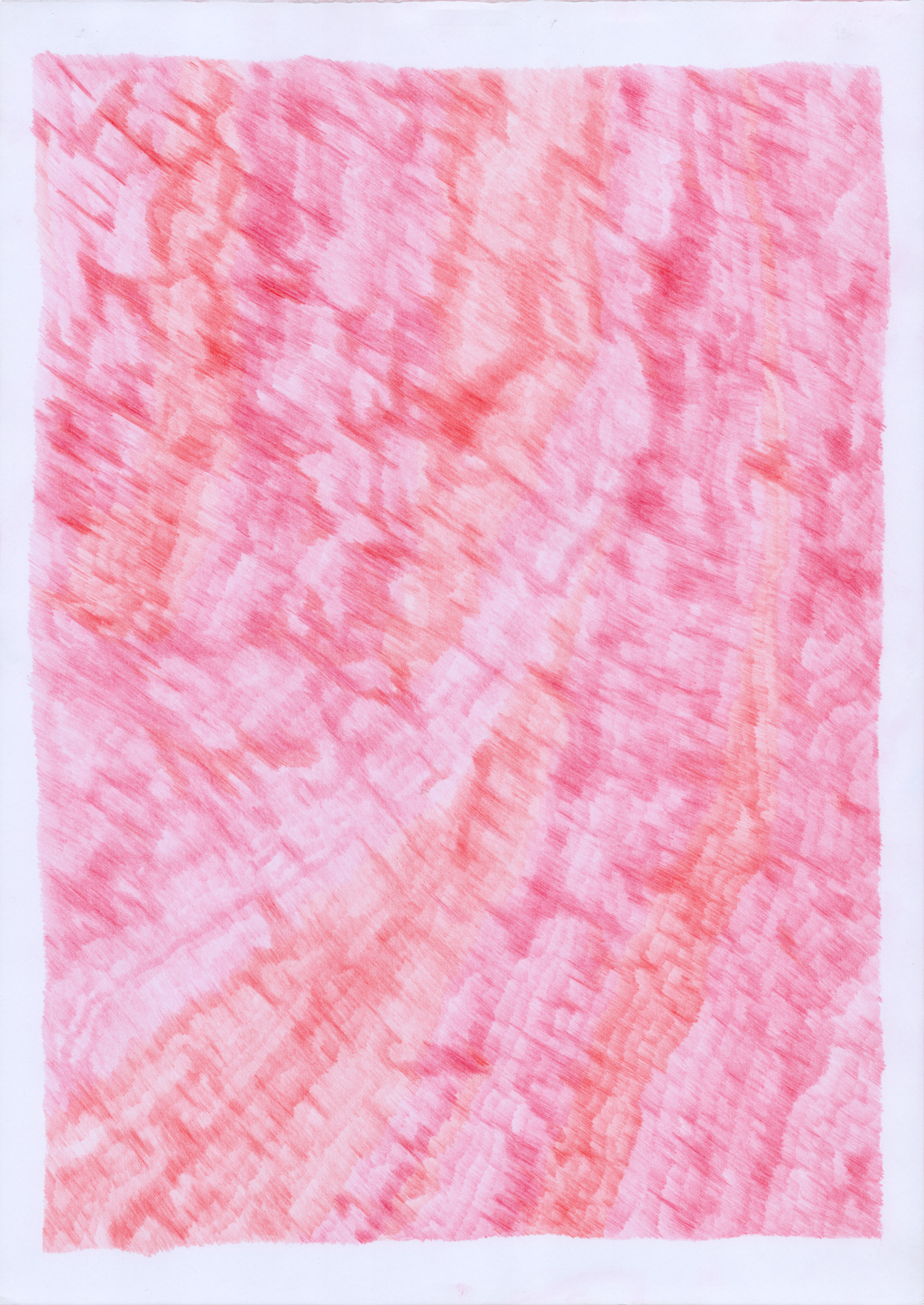 Leuchten, 2016, colour pencil on paper, A3