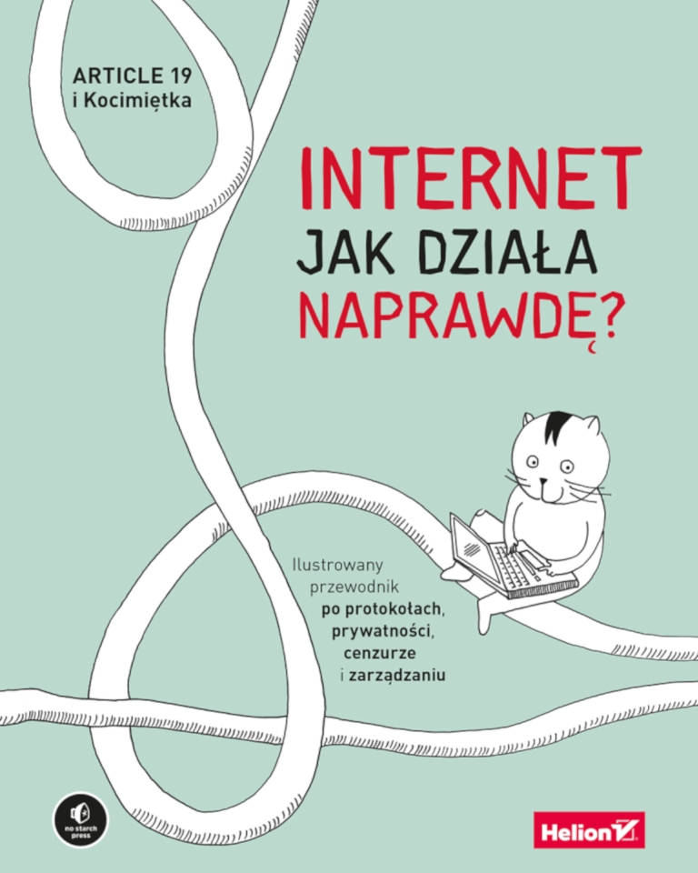 How the Internet Really Works book French cover. Illustration and Layout: Ulrike Uhlig
